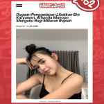 Dugaan Penggelapan Libatkan Eks Karyawan, Amanda Manopo Mengaku Rugi Miliaran Rupiah.