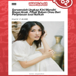 Sarwendah Ungkap Kini Mandiri Biayai Anak, Pihak Ruben Onsu Beri Penjelasan soal Nafkah